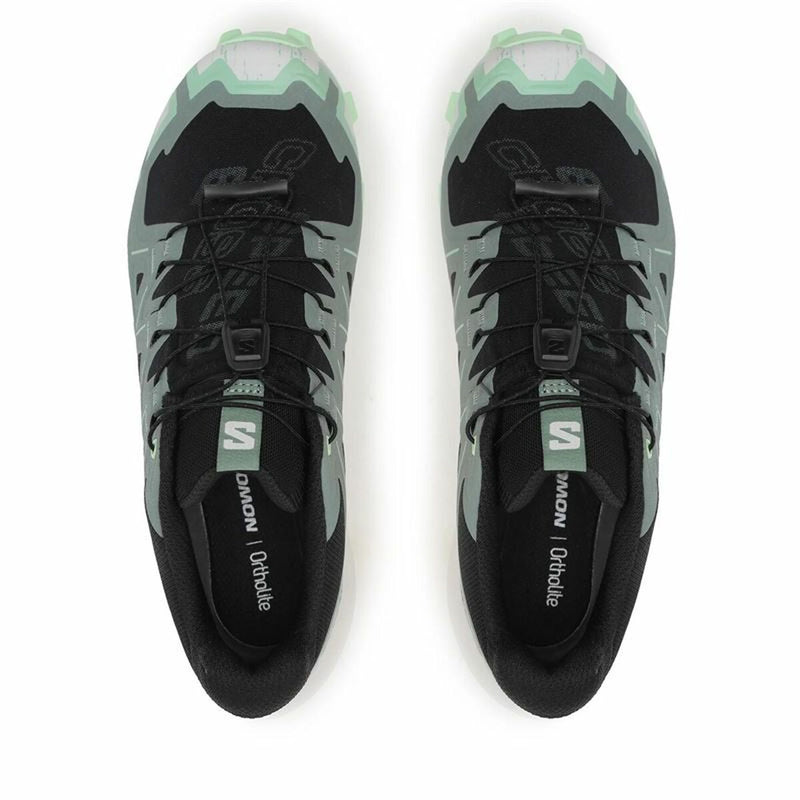 Pantofi sport pentru femei Salomon Speedcross 6 Verde Negru