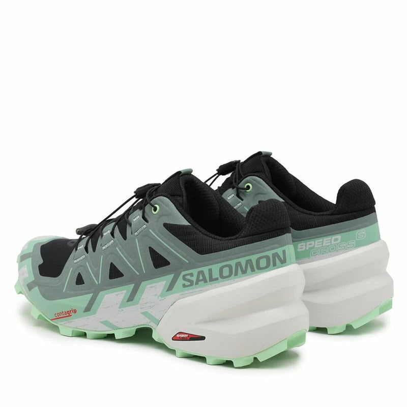 Pantofi sport pentru femei Salomon Speedcross 6 Verde Negru