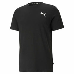 Tricou cu Mânecă Scurtă Bărbați Puma Negru (L)
