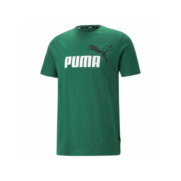 Tricou cu Mânecă Scurtă Bărbați Puma ESS 2 COL LOGO 586759 86 Verde