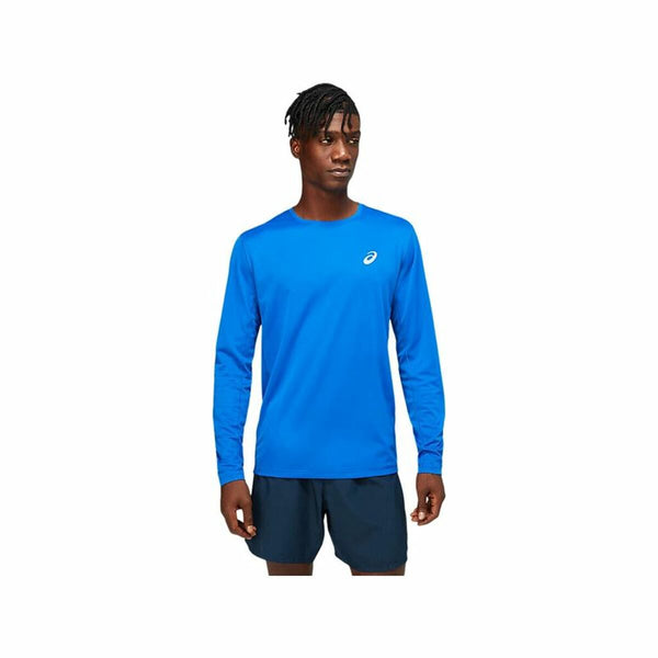 Tricou cu Mânecă Lungă Bărbați Asics Core SS Top Albastru