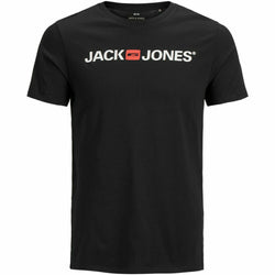 Tricou cu Mânecă Scurtă Bărbați JJECORP LOGO TEE SS Jack & Jones 12137126 Negru