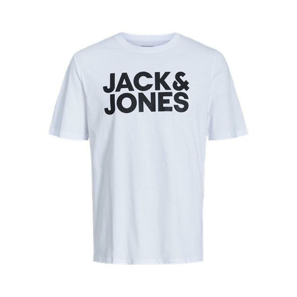 Tricou cu Mânecă Scurtă Bărbați Jack & Jones JJECORP LOGO TEE 12151955 Alb