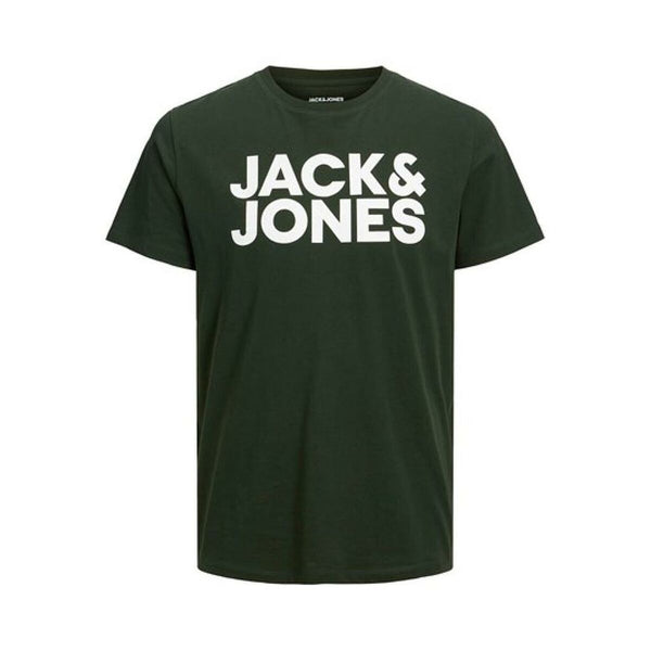 Tricou cu Mânecă Scurtă Bărbați Jack & Jones JJECORP LOGO TEE 12151955 Verde