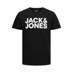Tricou cu Mânecă Scurtă Bărbați Jack & Jones JJECORP LOGO TEE 12151955 Negru
