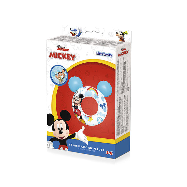 Flotor gonflabil Bestway Alb Mickey Mouse 74 x 76 cm