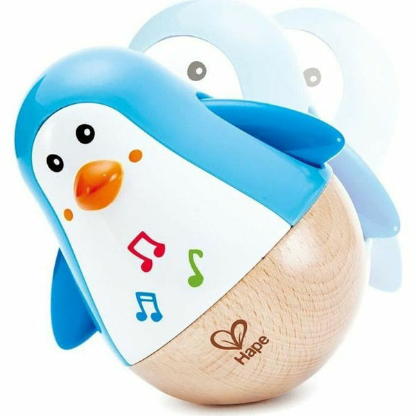 Jucărie muzicală Hape Pinguin Sistem de echilibrare 11,2 x 12,6 x 9 cm