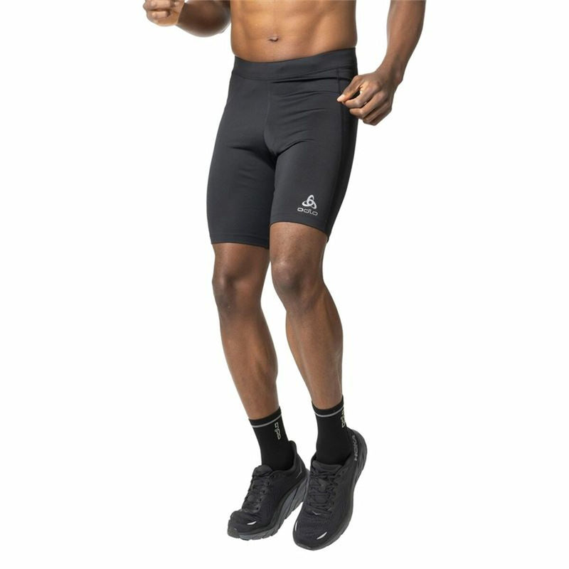 Colanți Scurți de Sport Odlo Essentials Negru Bărbați