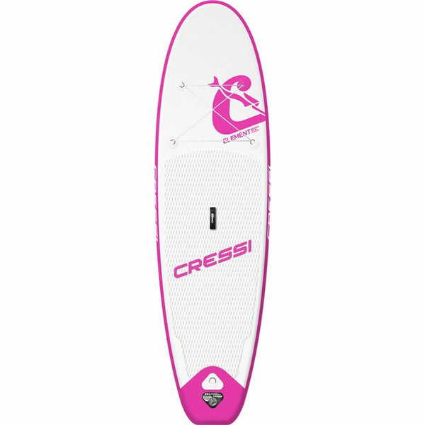Placă gonflabilă de paddle surf cu accesorii Element  All Round Cressi-Sub 9,2" Alb Transparent Alb/Roz