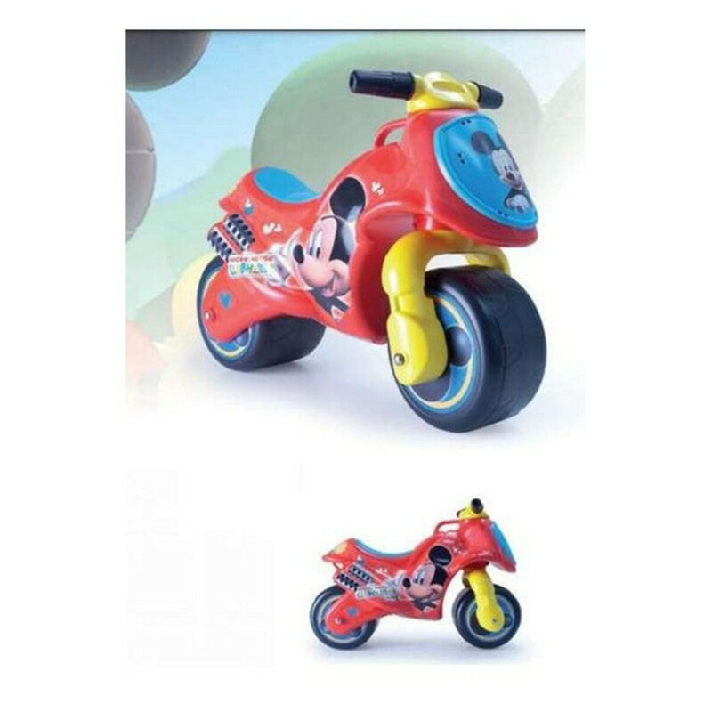 Motocicletă fără Pedale Mickey Mouse Neox Roșu (69 x 27,5 x 49 cm)