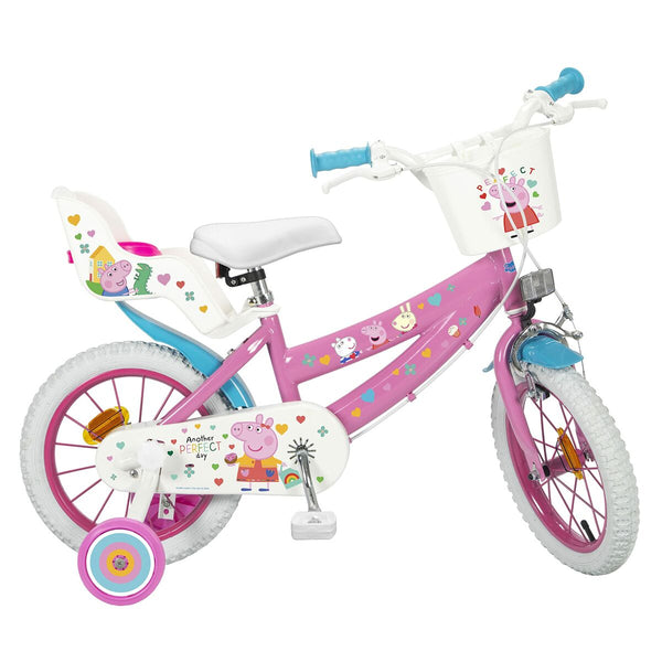 Bicicletă pentru copii Peppa Pig   14" Roz
