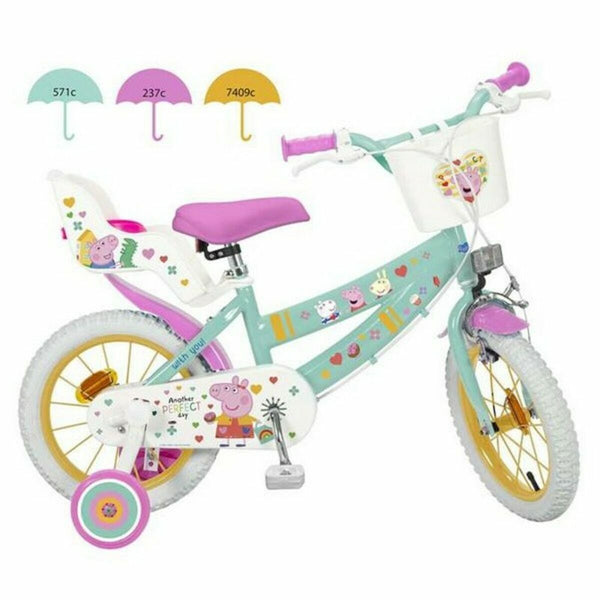 Bicicletă pentru copii Toimsa Peppa Pig 5-8 Ani (16")