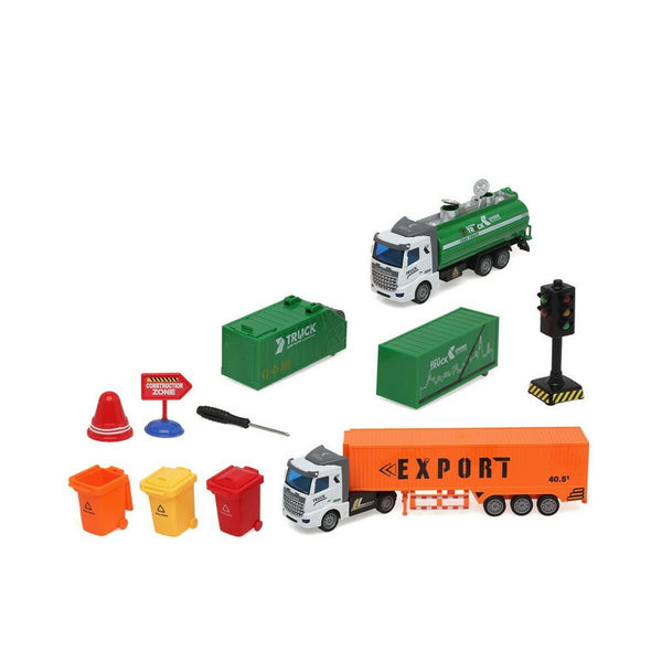 Set de Jucării cu Vehicule Sanitation 54 x 34 cm