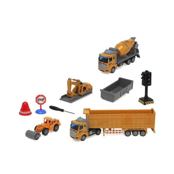 Set de Jucării cu Vehicule Engineering 54 x 34 cm