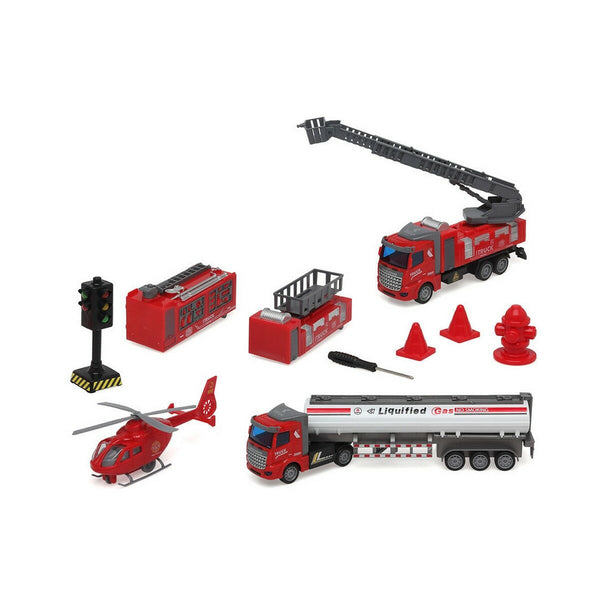 Set de Jucării cu Vehicule Fire Rescue 54 x 34 cm