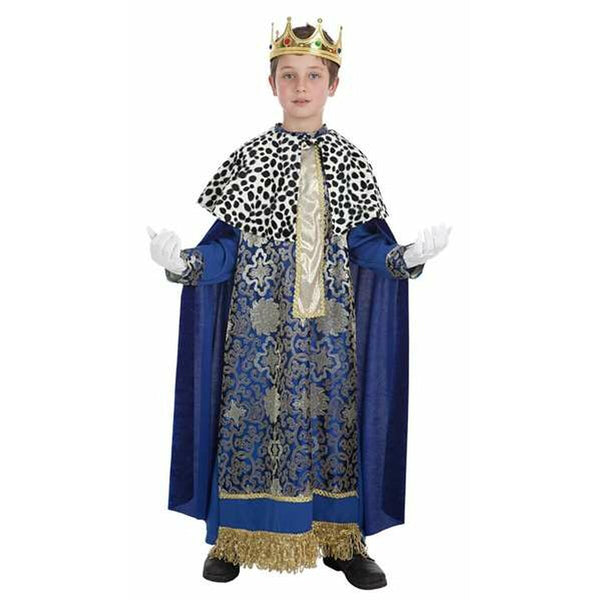 Costum Deghizare pentru Copii Creaciones Llopis Albastru Regele Mag Melchior