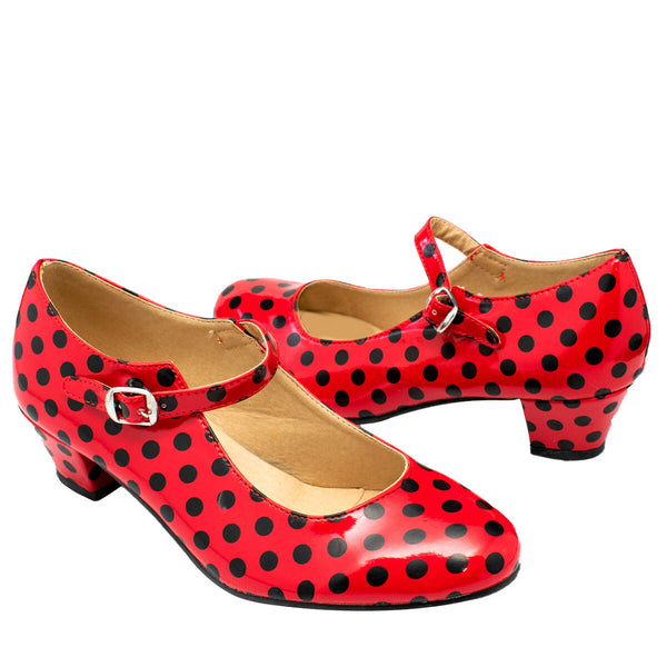 Pantofi de Flamenco pentru Copii 80171-RDBL21 21
