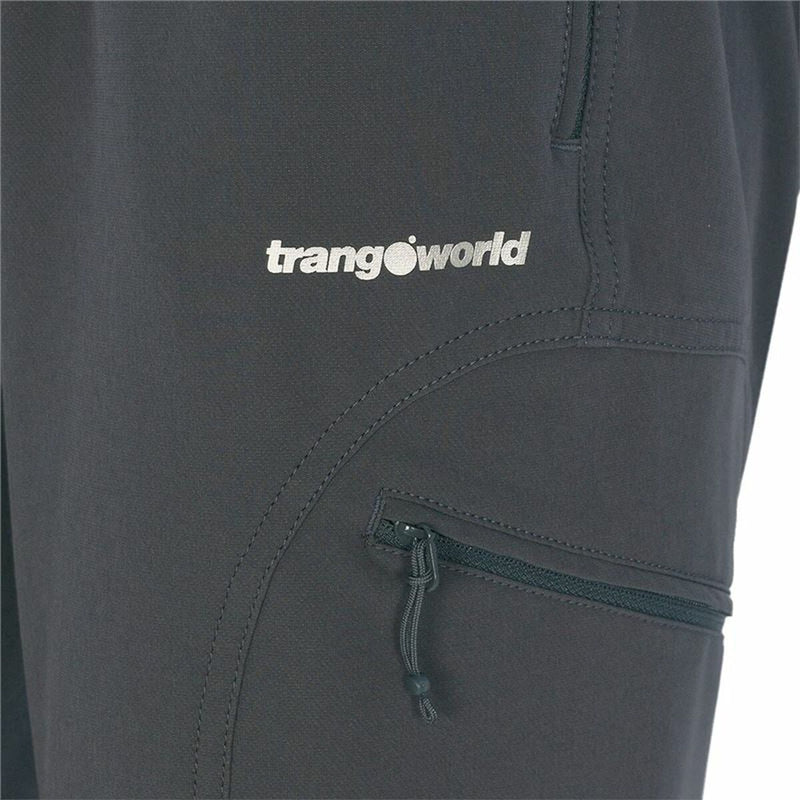 Pantaloni lungi de sport Trangoworld Bossons Bărbați Gri închis