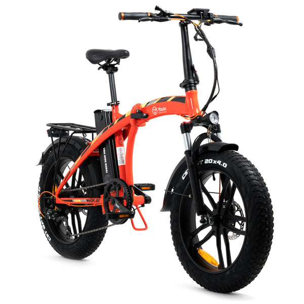 Bicicletă Electrică Youin You-Ride Dubai 20" 250W 10000 MAH Portocaliu 25 km/h 20" 250 W