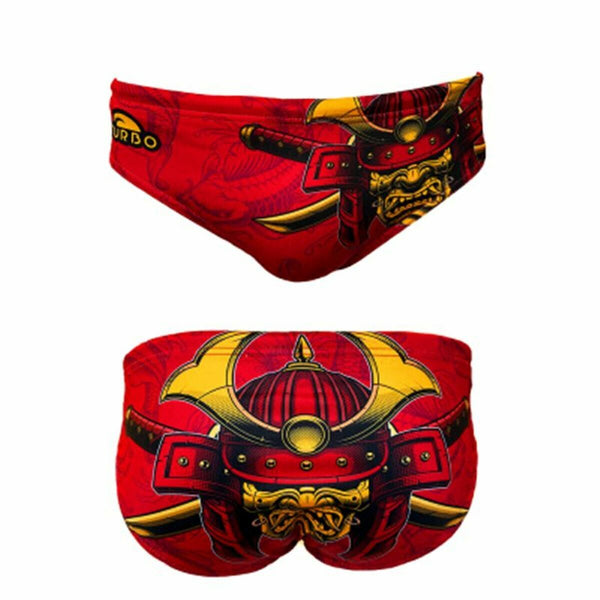 Costum de Baie Bărbați Turbo Waterpolo Samurai Italia Roșu