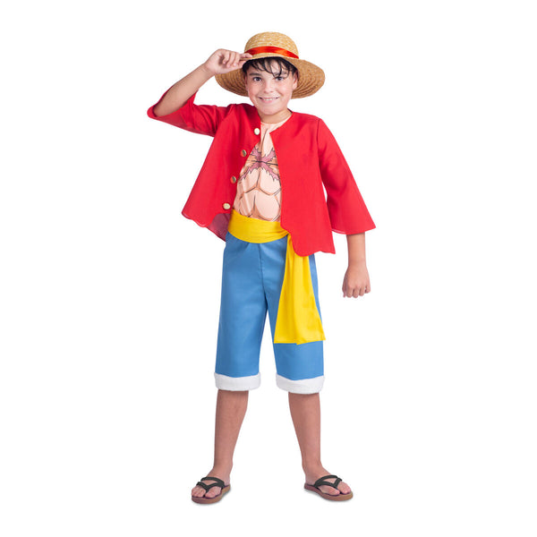 Costum Deghizare pentru Copii One Piece 7 Ani (Recondiționate A)