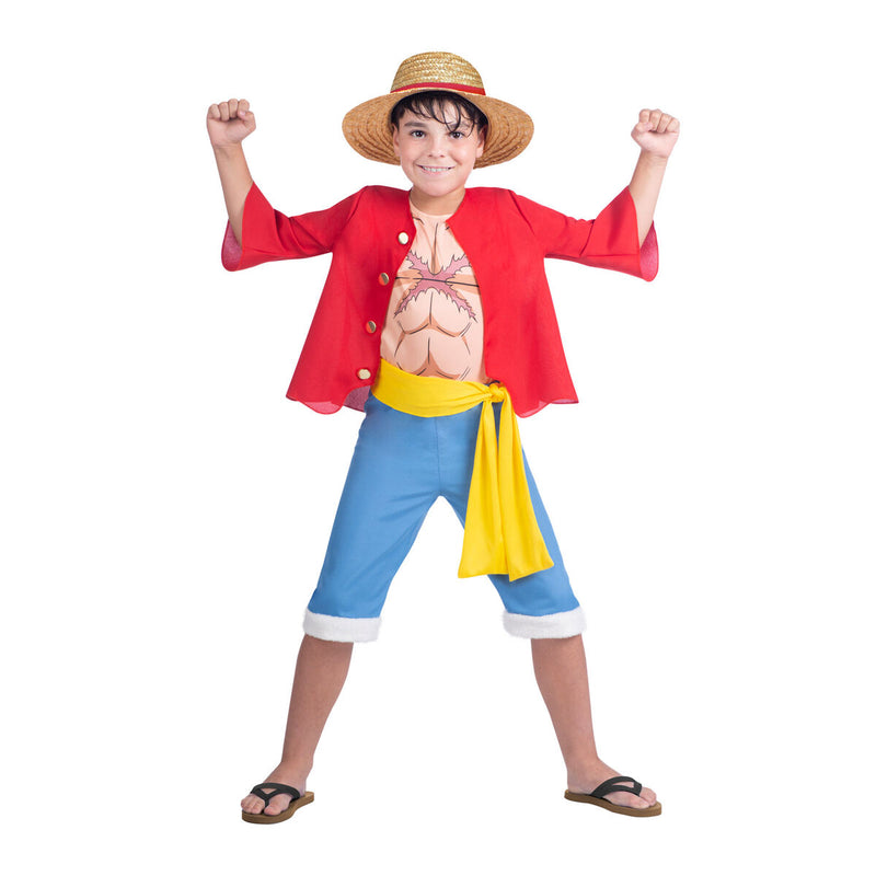 Costum Deghizare pentru Copii One Piece 7 Ani (Recondiționate A)