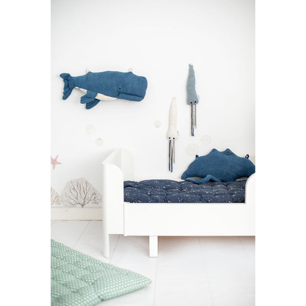Jucărie de Pluș Crochetts OCÉANO Albastru Caracatiță Balenă Diavolul mare gigant (Manta Ray) 29 x 84 x 29 cm 4 Piese