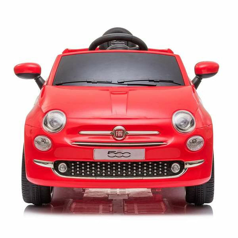 Mașinuță electrică pentru copii Fiat 500 Roșu Cu telecomandă MP3 30 W 6 V 113 x 67,5 x 53 cm