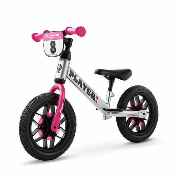 Bicicletă pentru copii New Bike Player Lumini Roz 10"