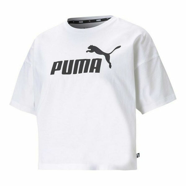 Tricou cu Mânecă Scurtă Femei Puma Alb L
