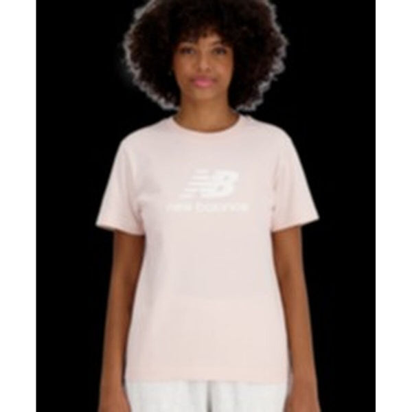 Tricou cu Mânecă Scurtă Femei New Balance ESSENJERSEY LOGO WT41502 OUK Roz