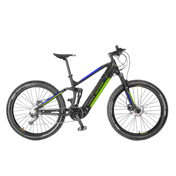 Bicicletă Electrică Argento Bike Perfomance Pro+ Negru 250 W 25 km/h