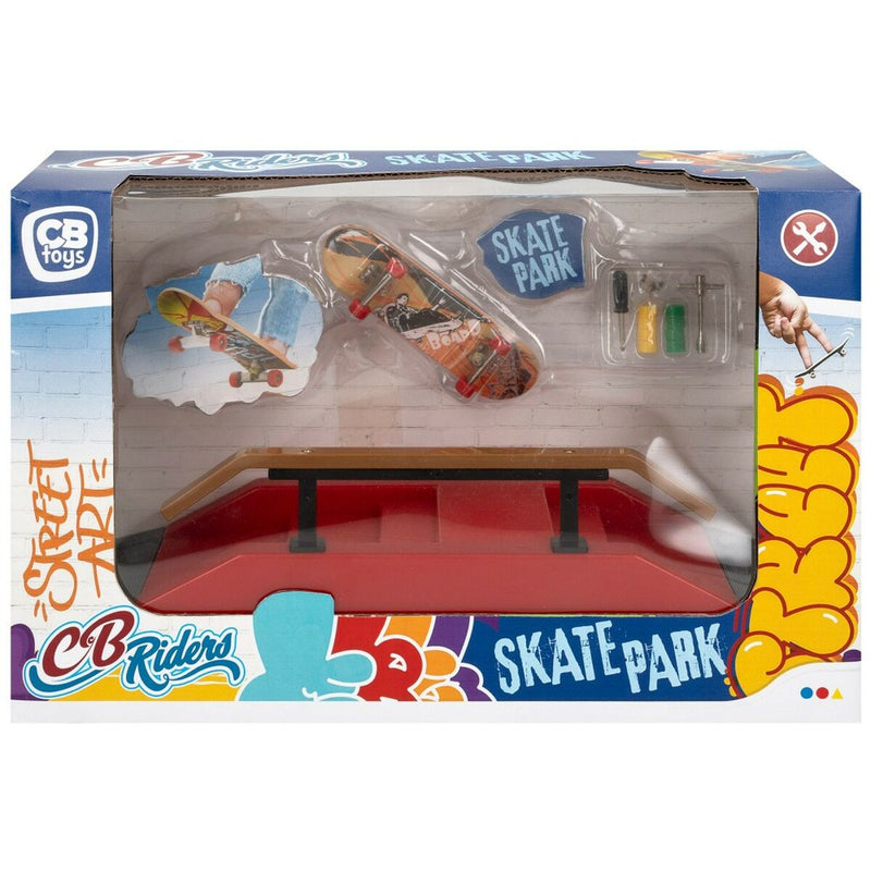 Skateboard jucărie pentru degete Colorbaby (6 Unități)