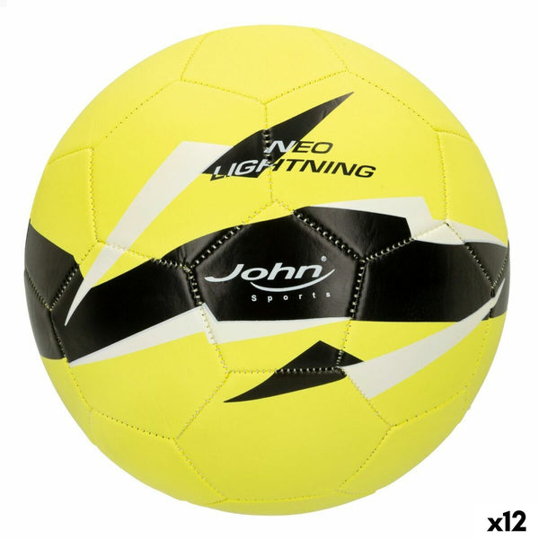 Minge de Fotbal John Sports World Star 5 Ø 22 cm Blană Sintetică (12 Unități)