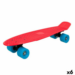 Skateboard Colorbaby Roșu (6 Unități)