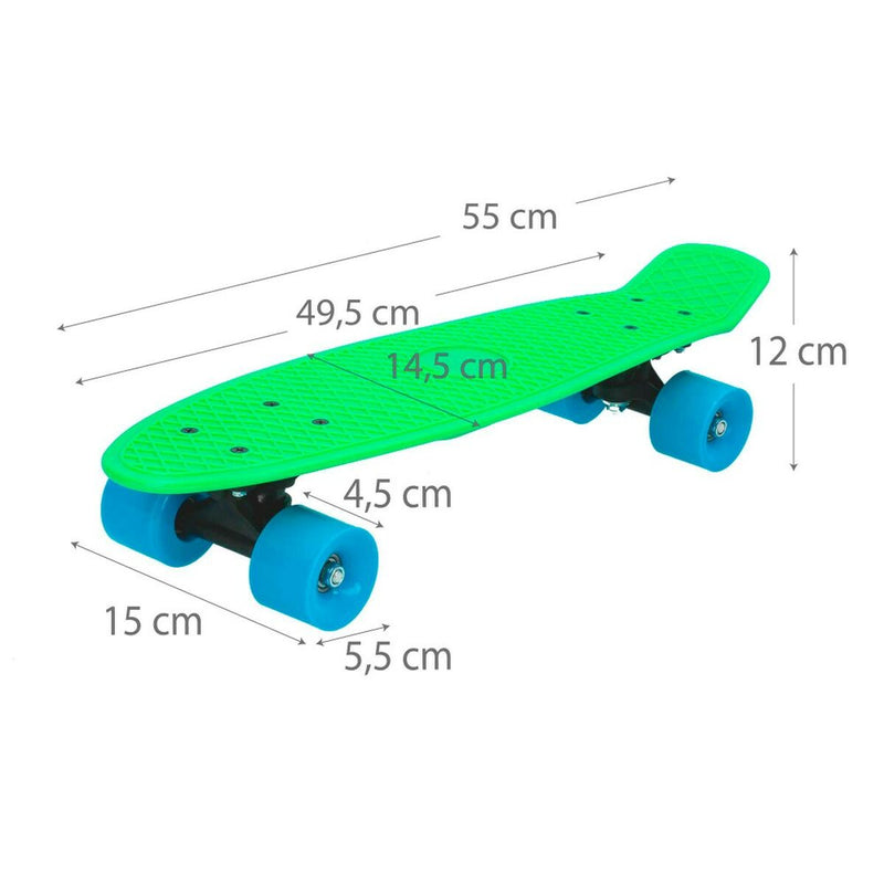 Skateboard Colorbaby Verde (6 Unități)