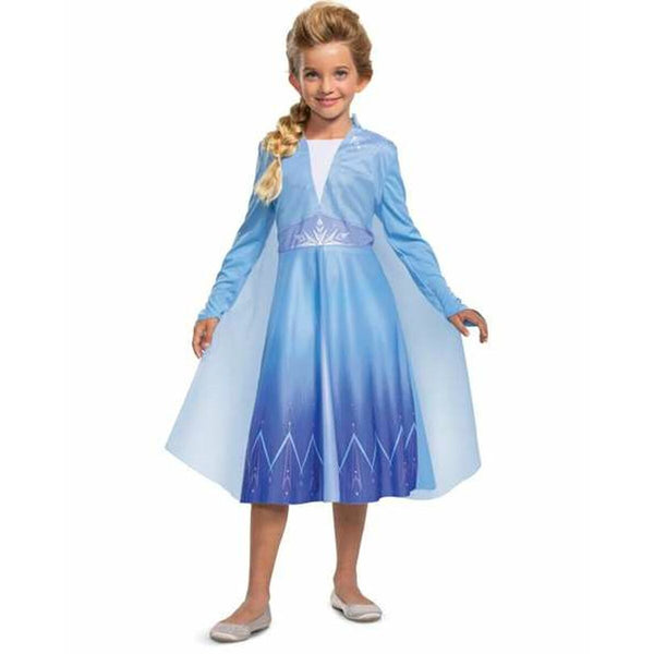 Costum Deghizare pentru Copii Frozen 2 Elsa Travel Albastru