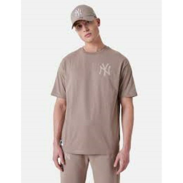 Men’s Short Sleeve T-Shirt New Era ESSNTLS LC OS TEE NEYYAN 60435555 Grey