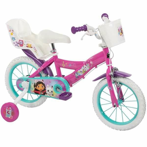 Bicicletă pentru copii Gabby's Dollhouse 14"