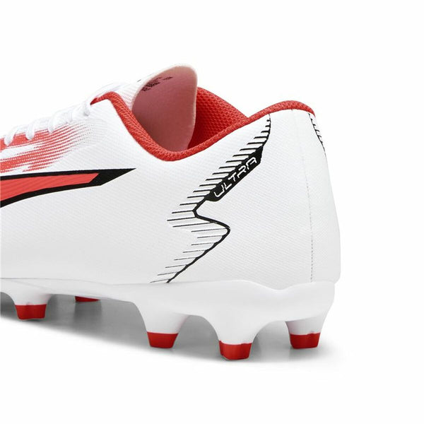 Adult's Football Boots Puma Ultra Play FG/AG White Red