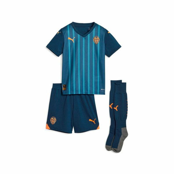 Tricou de Fotbal cu Mânecă Scurtă pentru Copii Puma Valencia C.F Away Albastru 1-2 ani