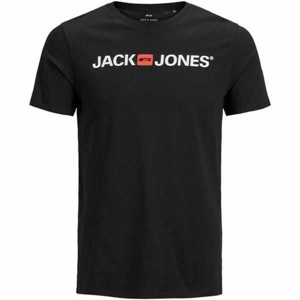 Tricou cu Mânecă Scurtă Bărbați JJECORP LOGO TEE SS Jack & Jones 12137126 Negru
