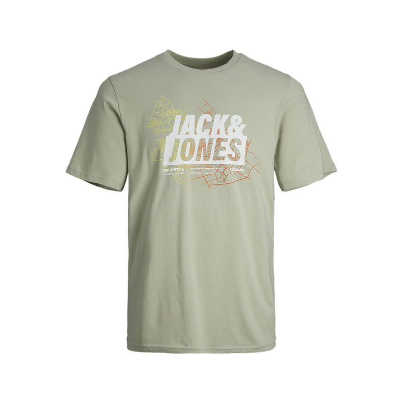 Tricou cu Mânecă Scurtă Bărbați Jack & Jones JCOMAP SUMMER 12257908 Verde