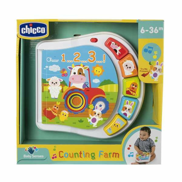 Interactive Toy for Babies Chicco Counting Farm 19 x 4 x 19 cm