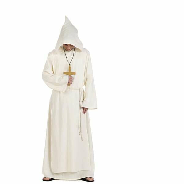 Disfraz para Adultos Limit Costumes Blanco Monje