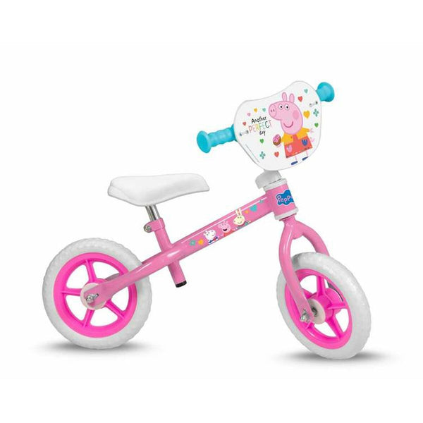 Bicicleta Infantil Peppa Pig   10" Rosa + 2 Años