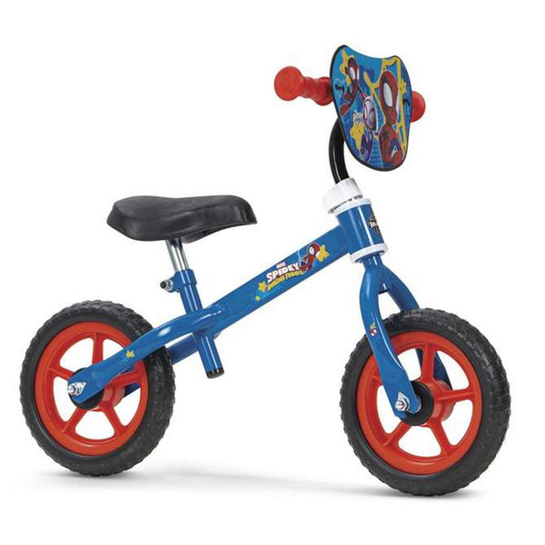 Bicicleta Infantil Spidey   10" Sin Pedales Azul
