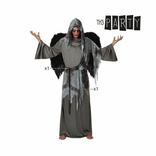Costume for Adults 9361 Black angel (2 Pcs)