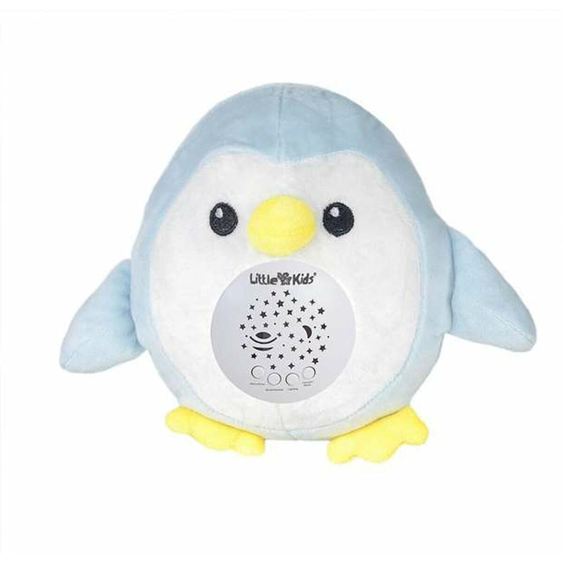 Musical Plush Toy Projector Blue Penguin