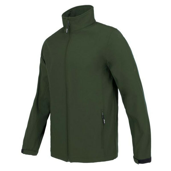 Jachetă Sport de Bărbați Joluvi Soft-Shell Mengali Verde Verde inchis